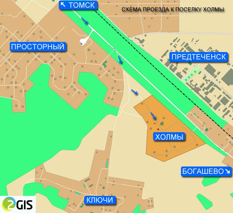 Карта схема проезда томск Карта схема проезда томск