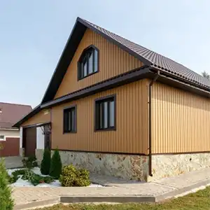 профнастил вместо сайдинга