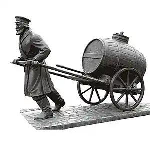 Памятник Золотарю. Делаем инструмент для помешивания.