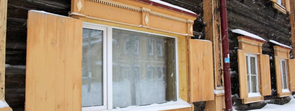 Пластиковые окна в деревянном наследии