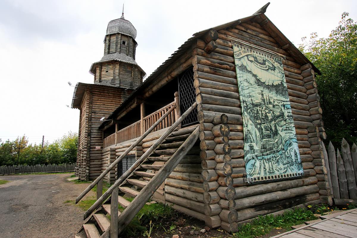 В каком году основан томск. Крепость Томск Воскресенская гора.